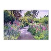 Trademark Fine Art David Lloyd Glover 'Garden Walk' Canvas Art, 30x47 DLG0368-C3047GG